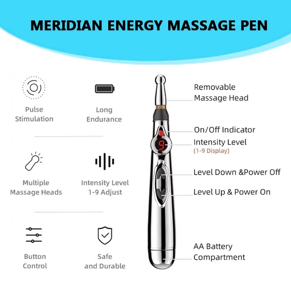 Electronic Acupuncture Pen – Meridian Energy & Pain Relief